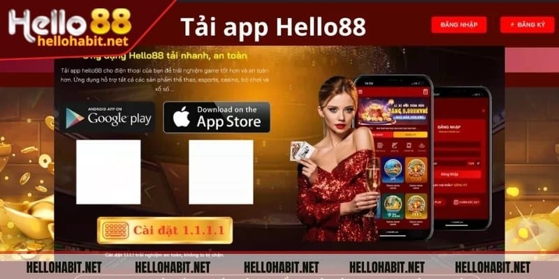 Hướng dẫn các bước tải app Hello88 về cho điện thoại di động