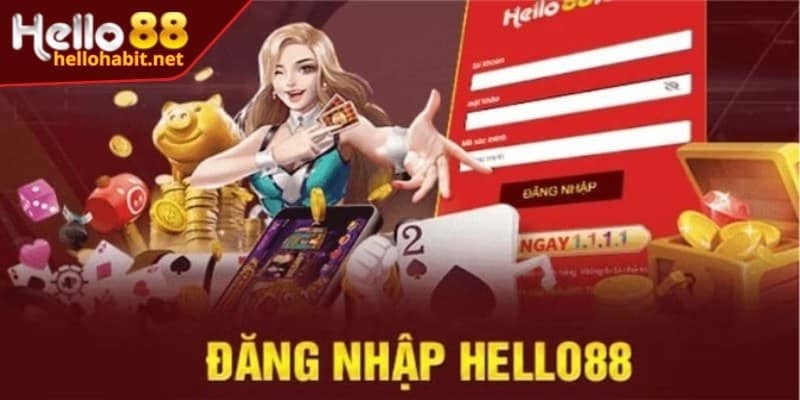 Đăng nhập tài khoản tại Hello88 giúp bạn có thể đặt cược vào các trò chơi