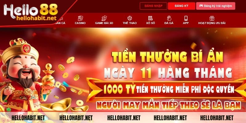 Hello88 luôn được lọt top 10 nhà cái uy tín 